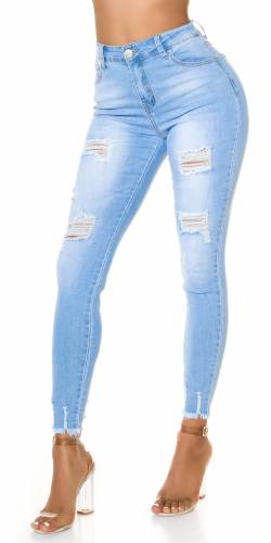 Skinny Jeans Milva - hellblau