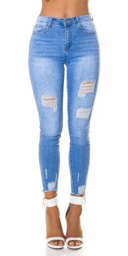 Skinny Jeans Milva - bleu