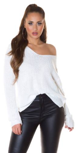 Pullover Fairy - weiss